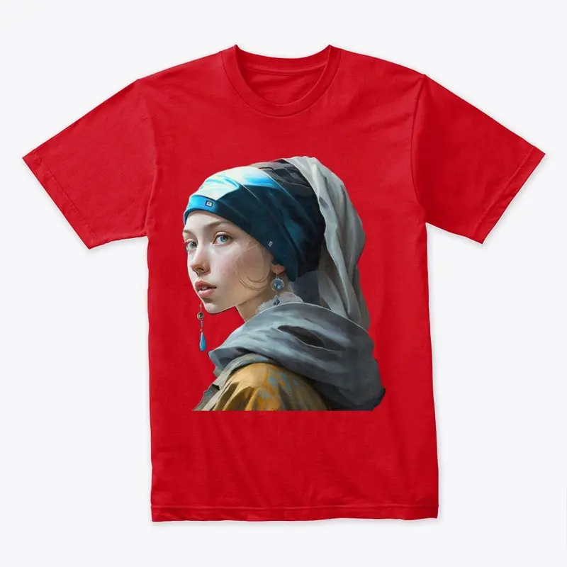 girl with pearl earring modern clothing