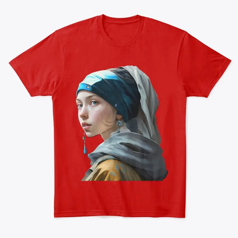 girl with pearl earring modern clothing