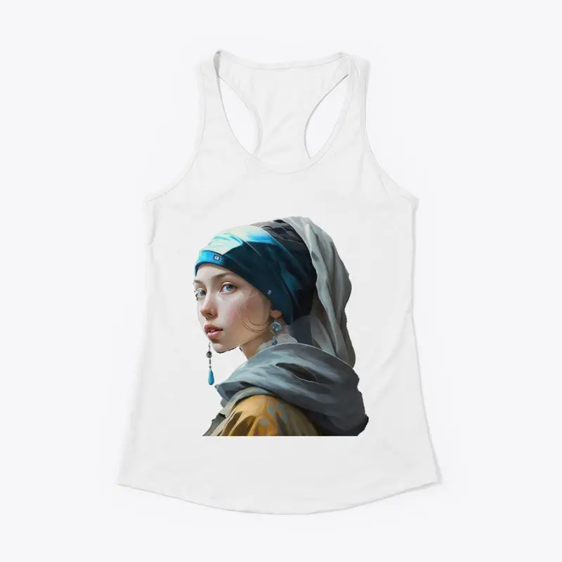 girl with pearl earring modern clothing