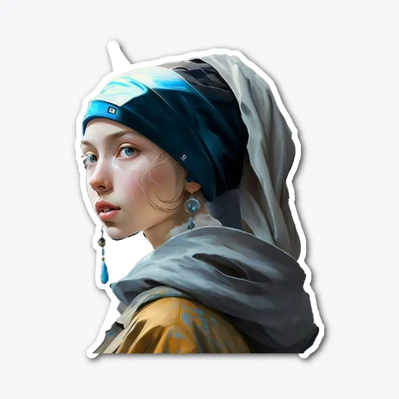 girl with pearl earring modern clothing